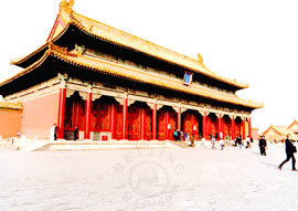  Hall of Preserving Harmony, Forbidden City of Beijing